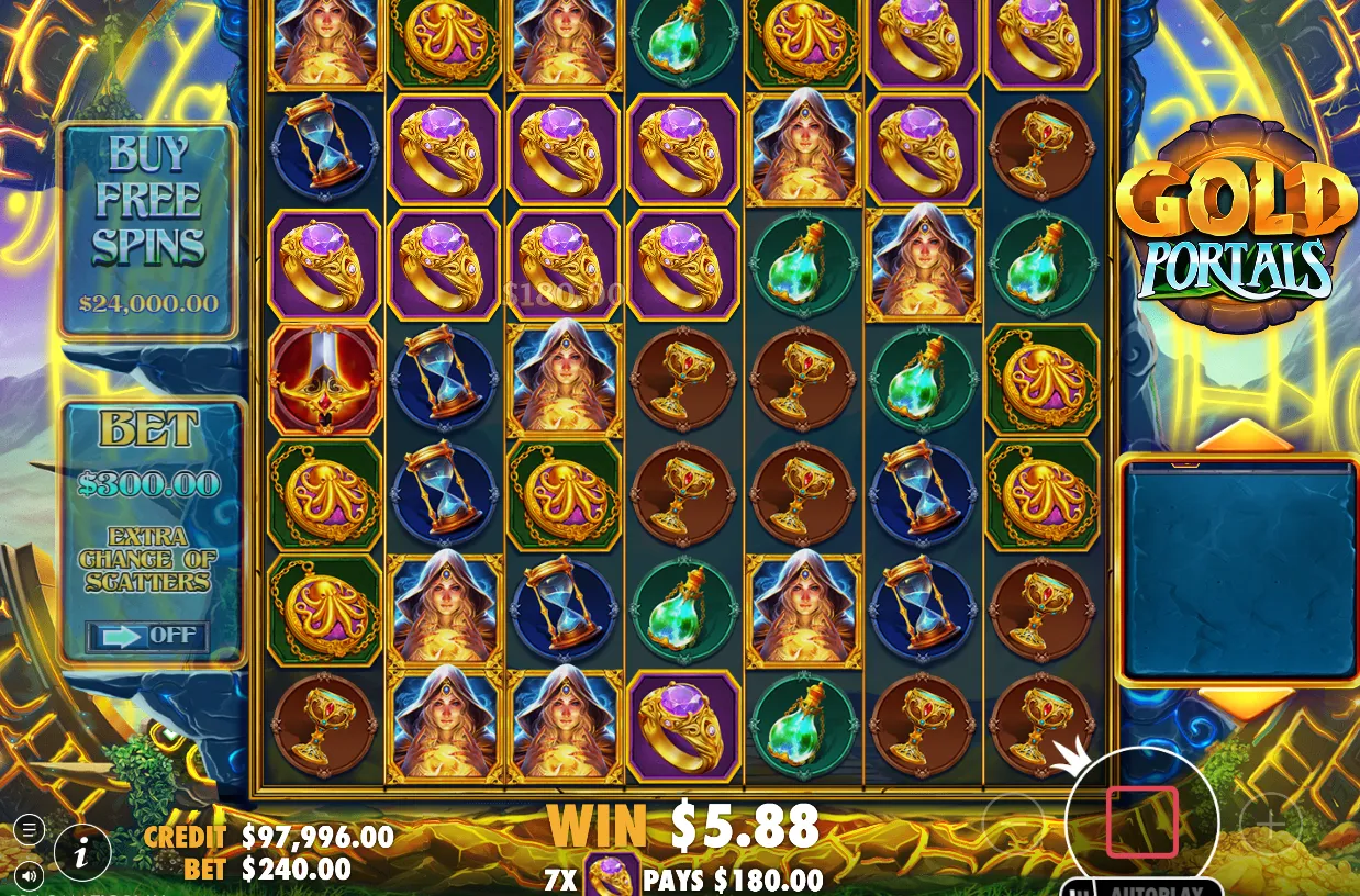 Gold Portals demo